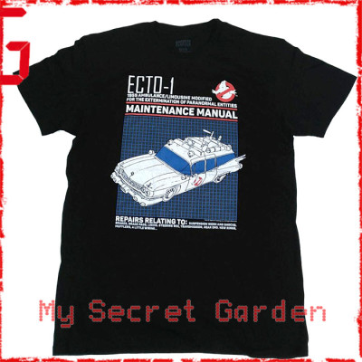Ghostbusters - Ecto 1 Manual Official Movie T Shirt ( Men L ) ***READY TO SHIP from Hong Kong***